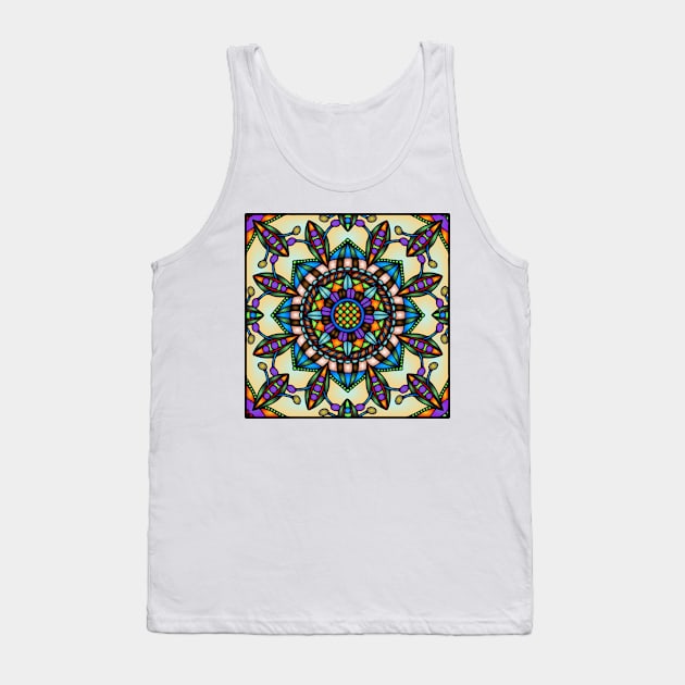 Star Mandalas 252 (Style:2) Tank Top by luminousstore